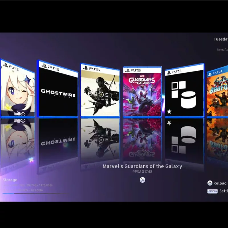 Версия приставки PS5 с новым домашним игровым консолём 4.03/4.5/5.5/7.6 система внутренняя цифровая/оптическая привод версия