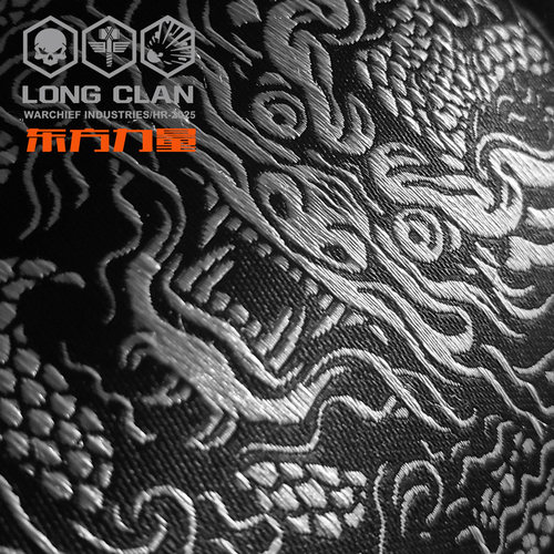 酋长新品龙纹战术臂章士气章百搭战术魔术贴章军迷DIY队徽包配件 - 图1