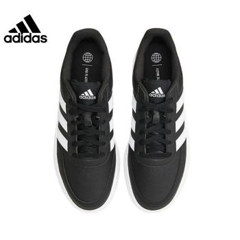 ເກີບເກີບກະເປົ໋າເກີບ Adidas ເກີບຜ້າໃບຜູ້ຊາຍ 23 ດູໃບໄມ້ລົ່ນໃຫມ່ເກີບກິລາສີດໍາຫນັງ breathable HP9425