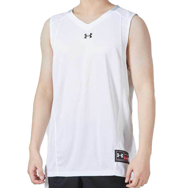 正品UA/安德玛夏季男子篮球训练速干运动无袖背心T恤22500101-100,淘宝优惠券,粉丝福利购,淘宝优惠卷