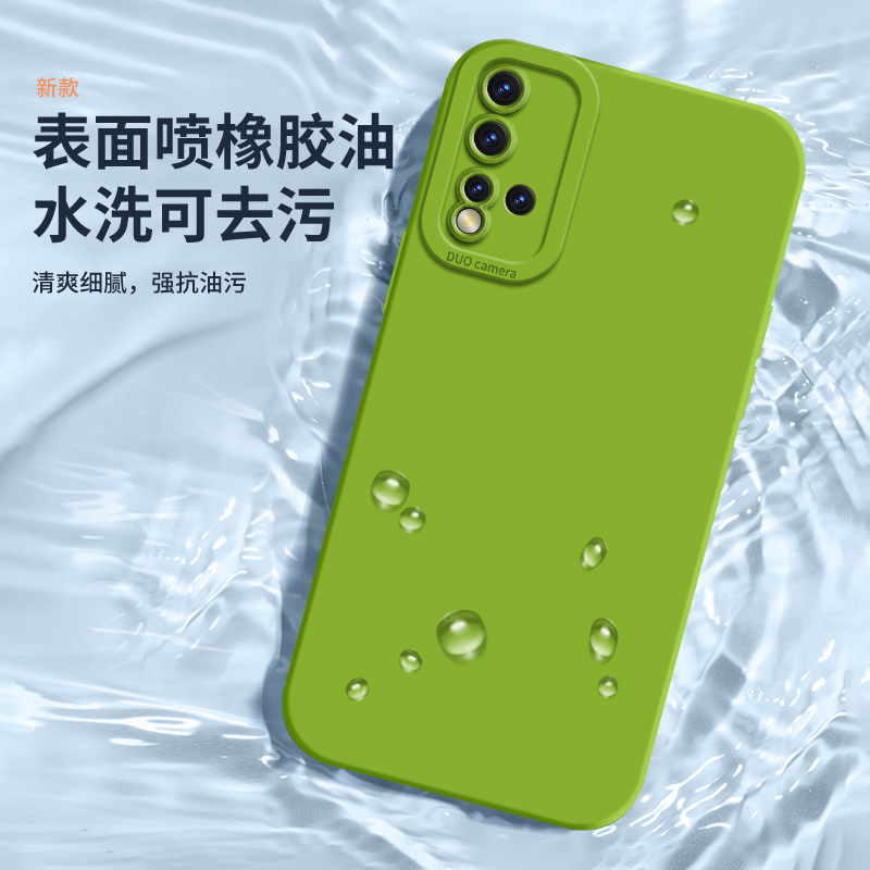 适用华为Nova5手机壳Nova4后壳nova5pro芥末绿nova3天使眼nova5i液态nova4E保护套3i防摔硅胶软壳纯色后外壳 - 图2