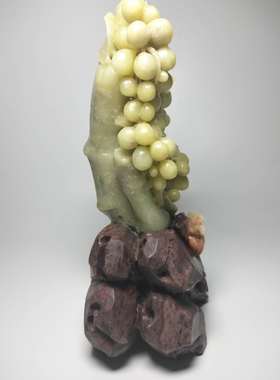 镇宅靠山封门青书房博古架摆件