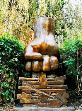 林则徐人物雕塑禁毒文化虎门销烟