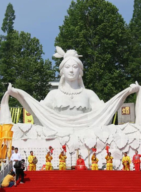 嫘祖人物传统民俗纺织纺线养蚕