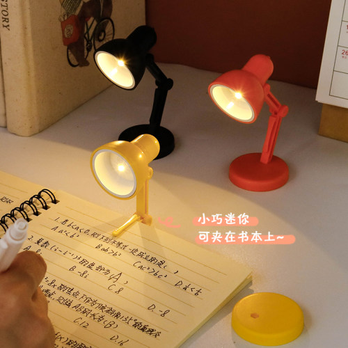 创意LED迷你小台灯ins简约卧室床头小夜灯学生宿舍学习写字阅读灯 - 图0