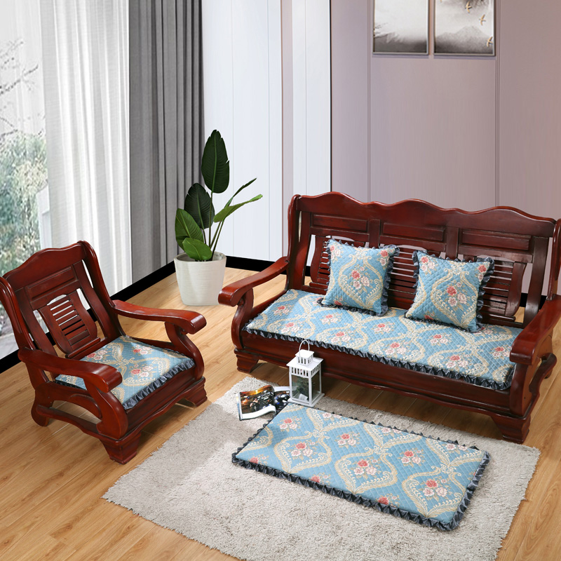 加厚秋冬四季防滑三人连体实木沙发坐垫可拆洗通用组合套装座垫子,淘宝优惠券,粉丝福利购,淘宝优惠卷