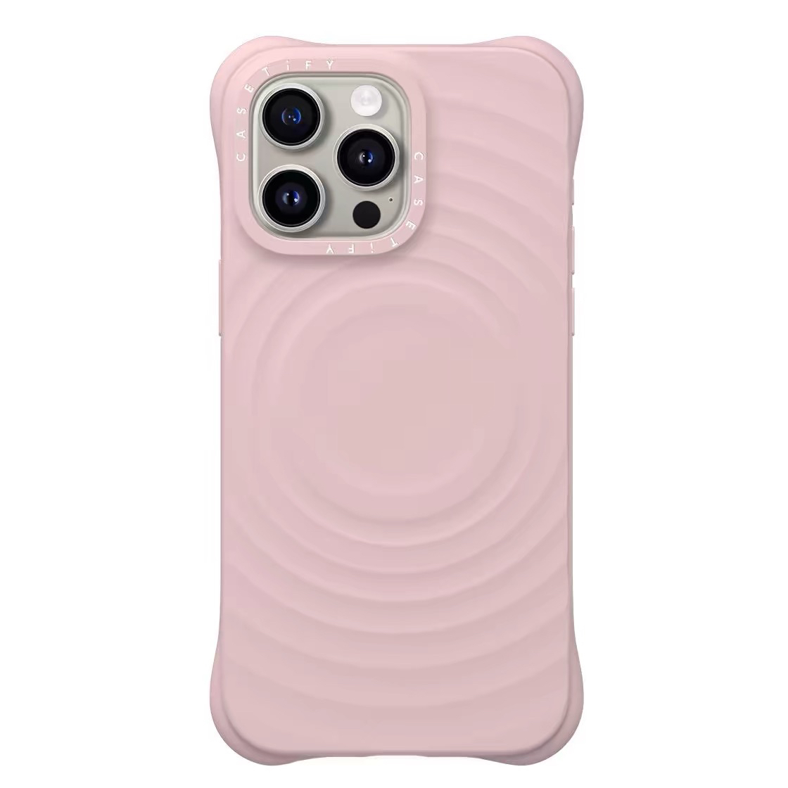 CASETiFY͌ 纯色波漾壳适用于iPhone15/14/13/Plus/Pro/Max MagSafe兼容手机壳 - 图2