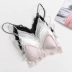 Nhật Bản không có nhẫn thép cotton thoải mái bralette đồ lót mỏng phù hợp với nữ sinh viên Hàn Quốc - Bộ đồ lót