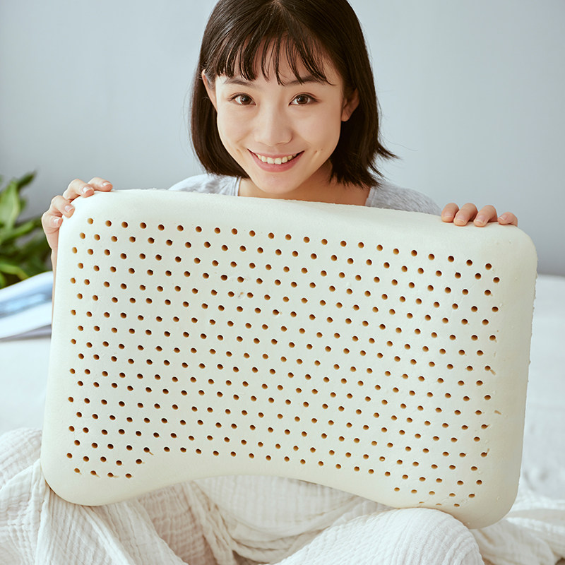大朴a类斯里兰卡进口天然乳胶枕 大朴家纺乳胶枕