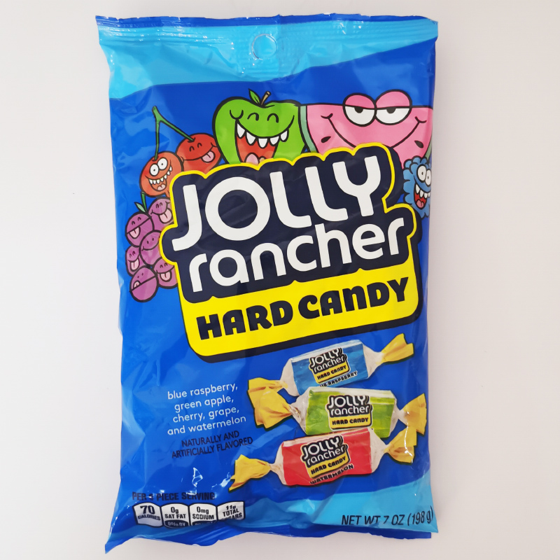 加拿大进口Jolly Rancher Fruity Hard Candy娇妮混合水果糖原味-图0