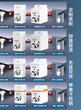 超级熊猫净水全球DIY软水机高端别墅家用全屋净水套餐家用大流量