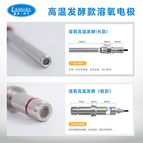 蓝尼诗尔好氧池溶氧仪发酵罐溶氧电极在线溶解氧检测仪曝气溶氧电 - 图0