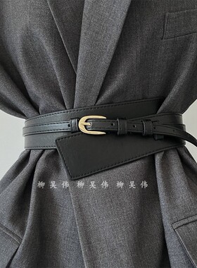 配连衣裙子西装外套黑色女士欧美