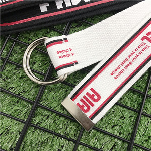 韩国装饰帆布皮带