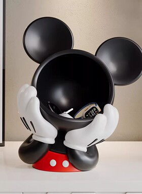 玄关钥匙收纳装饰摆件高级感