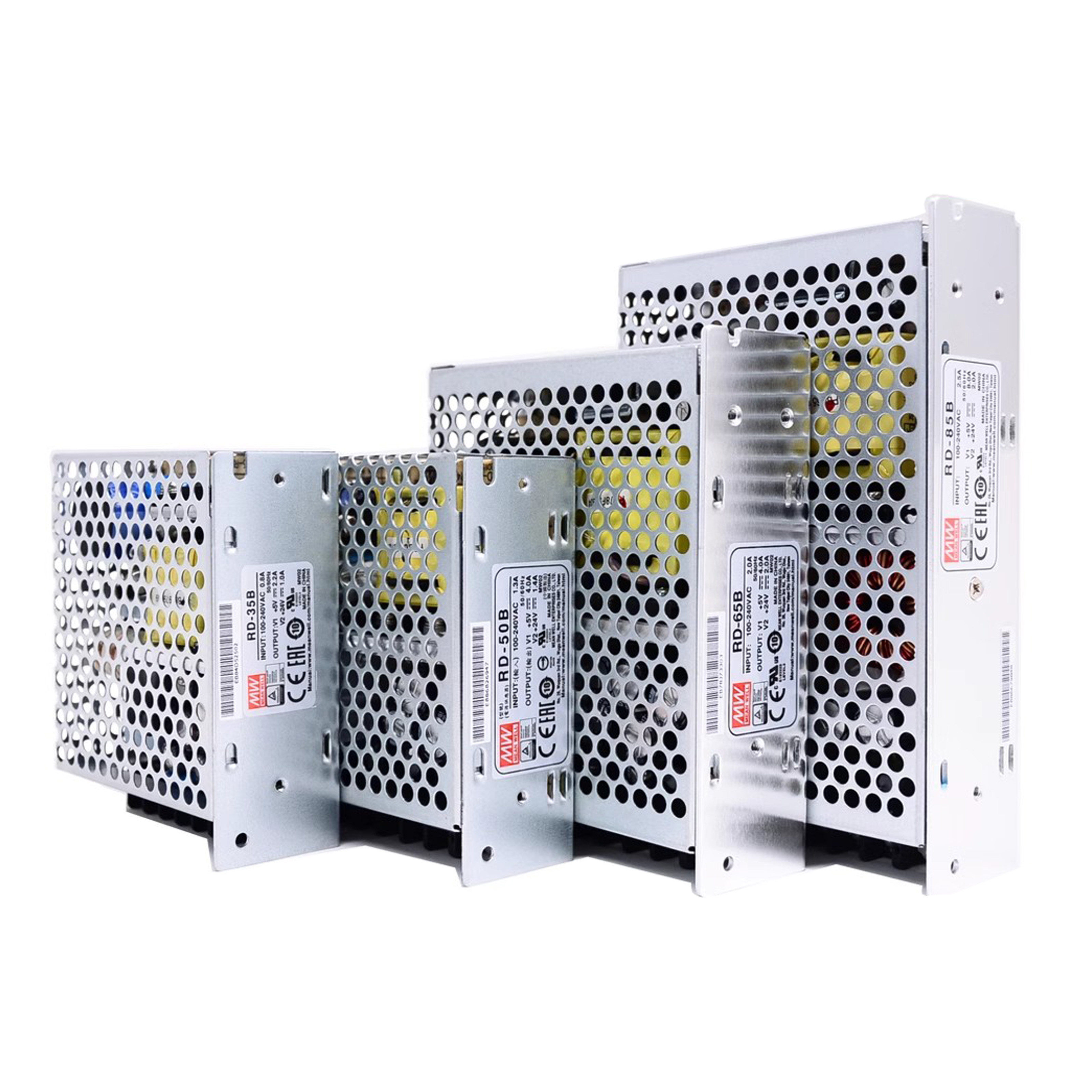 明纬开关电源RD35/50/65/85/125W  5V/12V/15/24/48V双路双组输出,淘宝优惠券,粉丝福利购,淘宝优惠卷