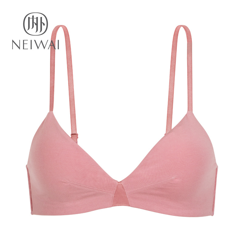 NEIWAI内外官方旗舰店NEIWAI内外零敏*洛丽少女内衣女无钢圈文胸薄舒适亲肤0
