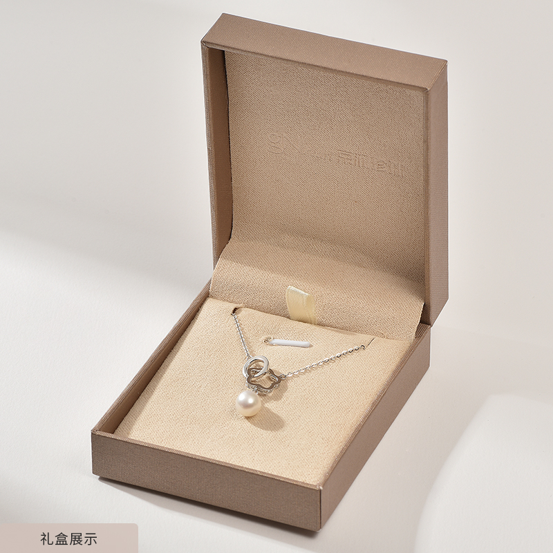京润欢乐S925银淡水珍珠项链
