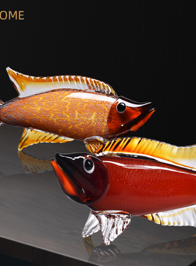 轻奢风高档商务礼物琉璃工艺品