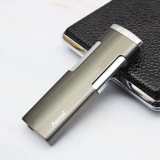 Ветрозащитная креативная мужская металлическая зажигалка, подарок на день рождения