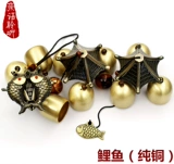 Продвижение бесплатно доставка Dafeng Bell Vinging Drotting Creative Metal 3 Floor 9 Bell House Towing Shop Door Door Pendant