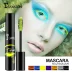 Mascara màu kéo dài dày đặc màu xanh xanh tím vàng bạc đồng huỳnh quang màu xanh lá cây không nở - Kem Mascara / Revitalash