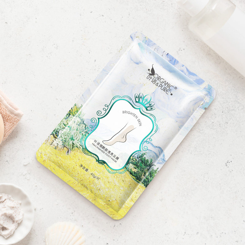 叶语去死皮老茧嫩白脚后跟护理脚膜 叶语化妆品足膜