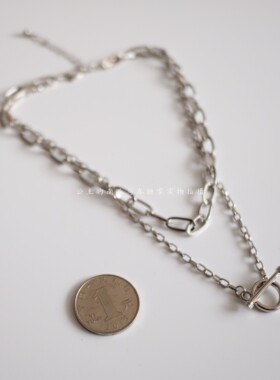 小众设计锁骨链显白显瘦