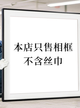 宜家居磁吸丝巾装裱相框现代简约