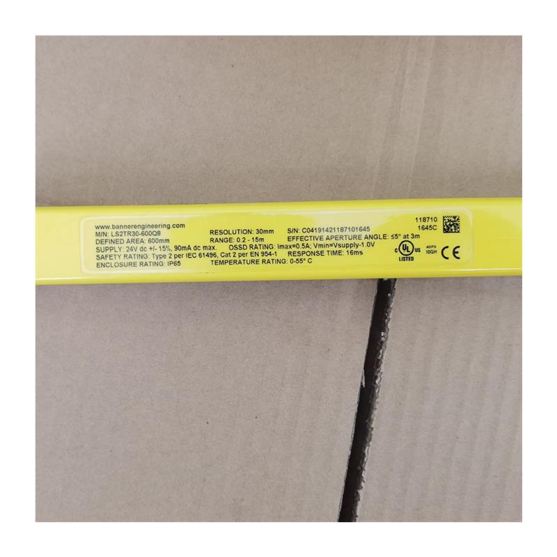 邦纳安全光幕、光栅LS2TR30-600Q8,未使用过的(请询价) - 图3