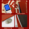 The entrance door floor mat is scratch-resistant and does not shed lint
