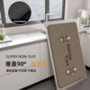 Kitchen floor mats are non-slip, wear-resistant and dirt-resistant