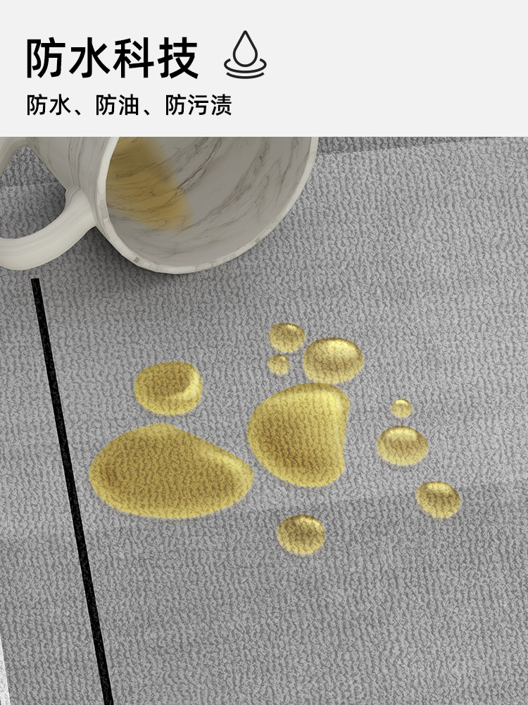 厨房地垫防水防滑防油可擦免洗耐脏脚垫入户门垫进门门口地毯家用 - 图2