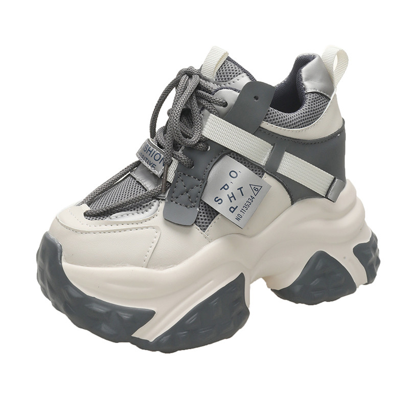 欧货厚底老爹鞋女ins潮2024秋季新款内增高10cm小个子运动休闲鞋,淘宝优惠券,粉丝福利购,淘宝优惠卷