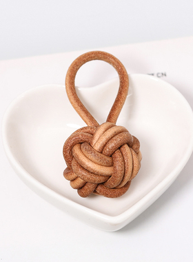 手工钥匙扣挂饰diy饰品diy牛皮