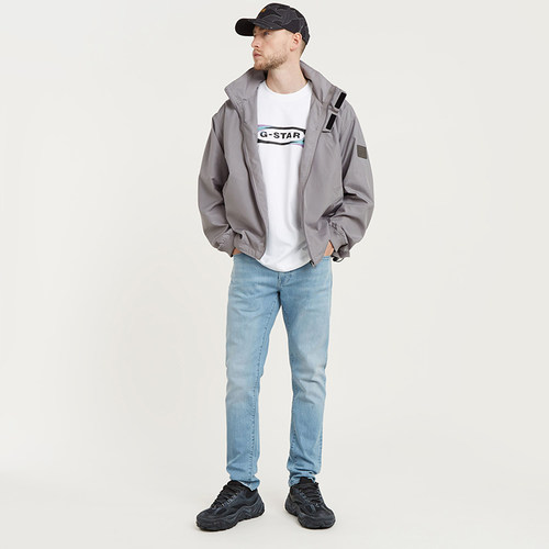 G-STAR RAW男士轻质运动春秋长袖痞帅舒适休闲夹克潮外套D25382 - 图1