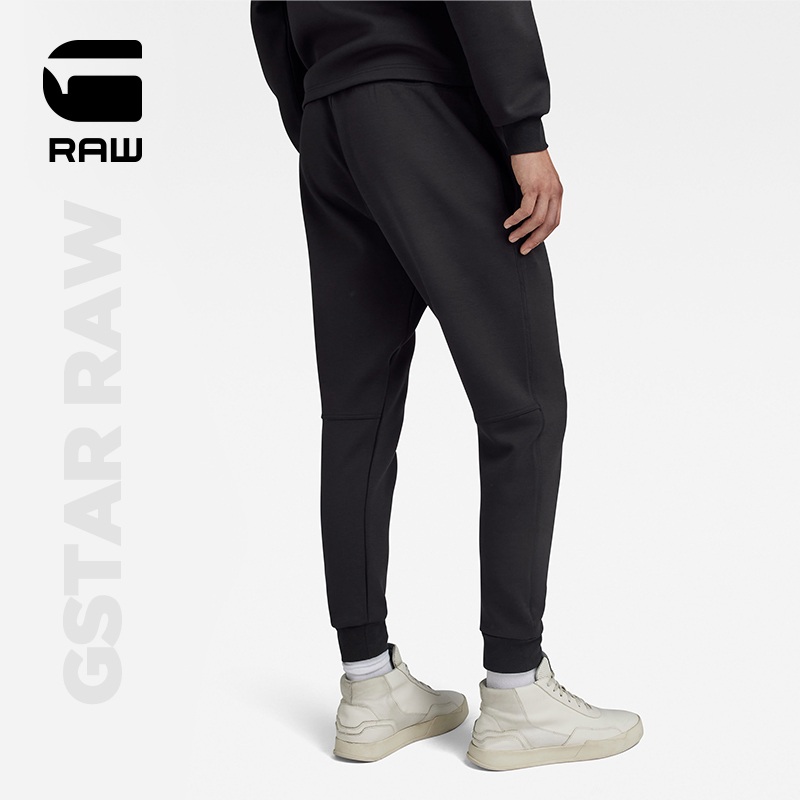 G-STAR RAW 2024春新Motion印花修身运动裤刷毛男士卫裤D24368-图0