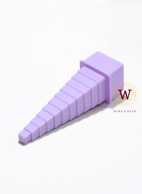 3段造型绕线塔 绕线工具 14K包金线铜线绕线轴 金属线饰品DIY工具