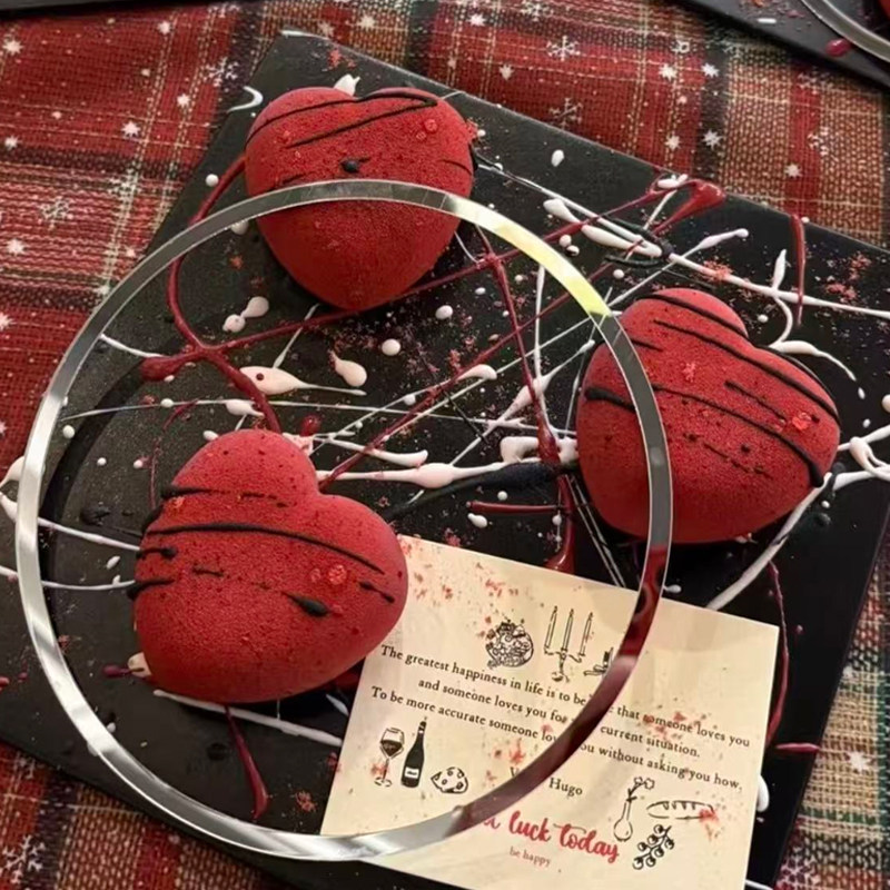 2.14情人节红色爱心DIY星芒圆圈摆件心形模具喷枪甜品蛋糕装饰,淘宝优惠券,粉丝福利购,淘宝优惠卷