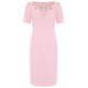 Pink Blue Wardrobe 2026 Summer New Style Gentle Hemp Feeling Temperament Heavy Industry Beaded Dress Dress
