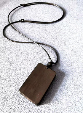 黑檀木平安无事牌红木紫檀桃木方牌定制刻字图尺寸男女孩子礼物