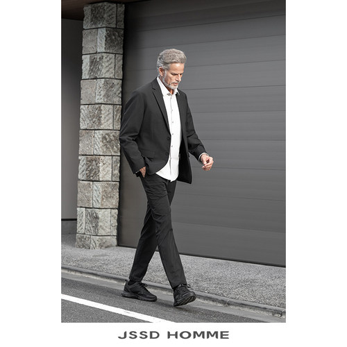 JSSD HOMME 春秋季男士休闲便西醋酸西装男通勤商务休闲男西装 - 图3