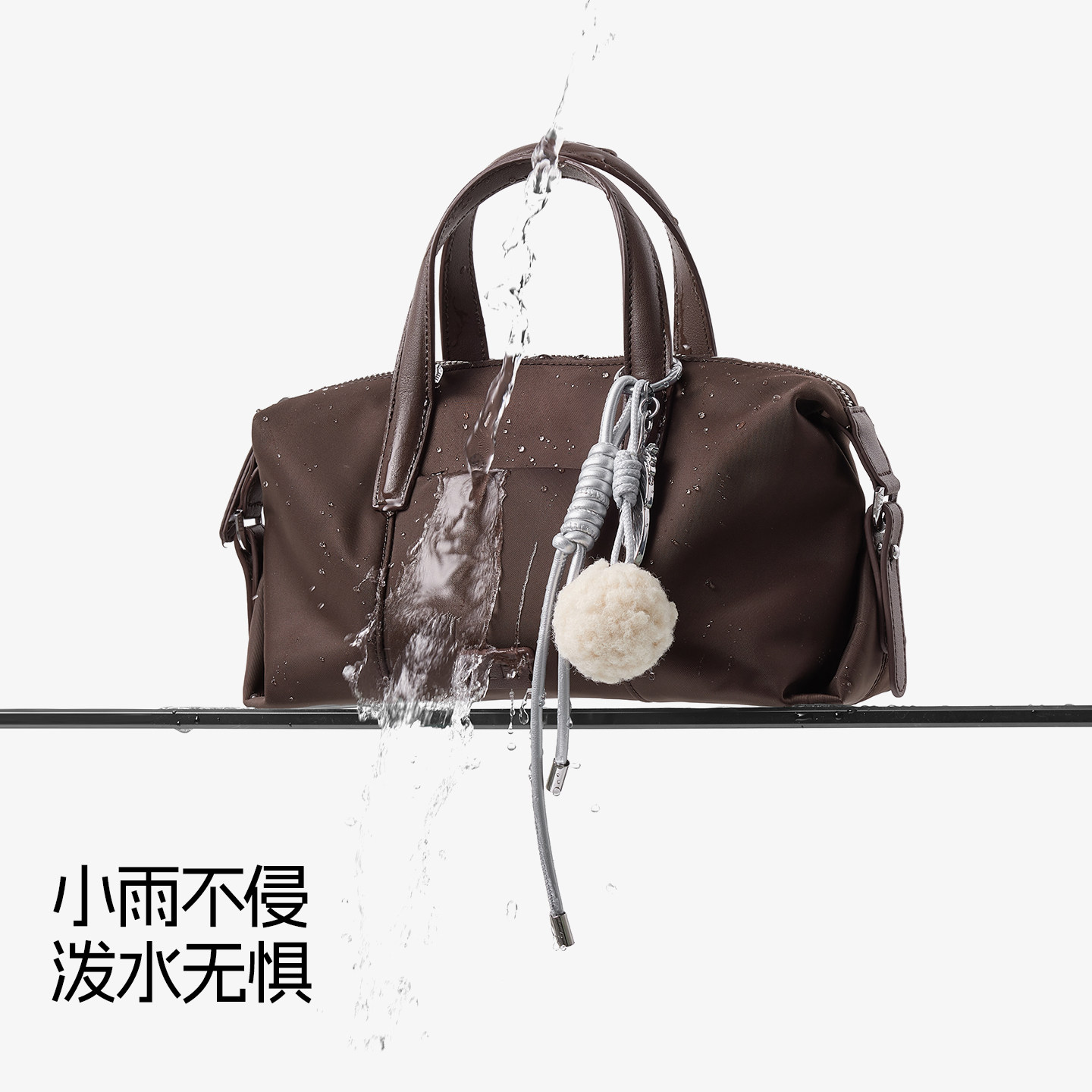 莱夫波士顿枕头包手提斜挎包女新款手拎包轻通勤尼龙帆布小包单肩,淘宝优惠券,粉丝福利购,淘宝优惠卷