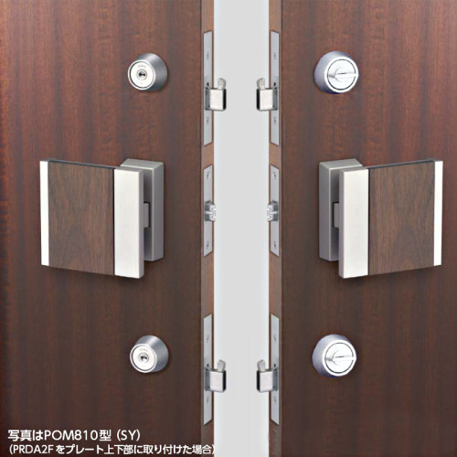 日本原装MIWA POM型精装住宅别墅进户门进口推拉日式推挽锁 - 图0