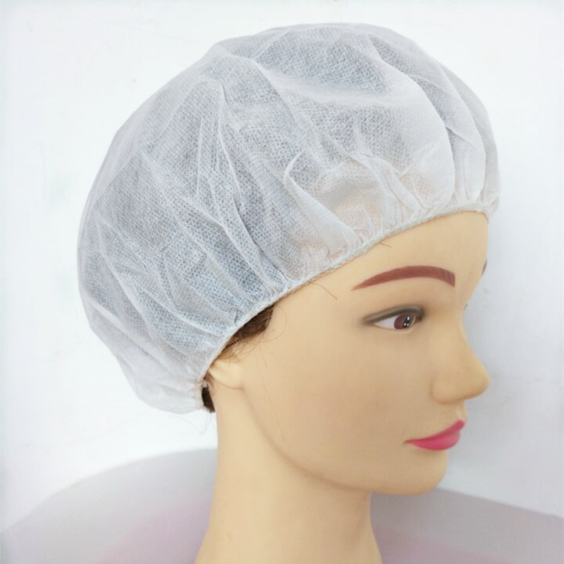 一次性帽子加厚无纺布手工圆帽头套发网帽食品车间厨师美容防尘帽,淘宝优惠券,粉丝福利购,淘宝优惠卷