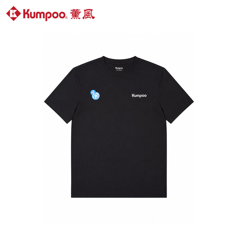 薰风速干上衣男运动短袖t恤女宽松透气休闲服熏风运动服羽毛球服