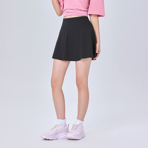 薰风2026新款羽毛球服女运动防走光裙裤跑步健身网球裙熏风半身裙 - 图1
