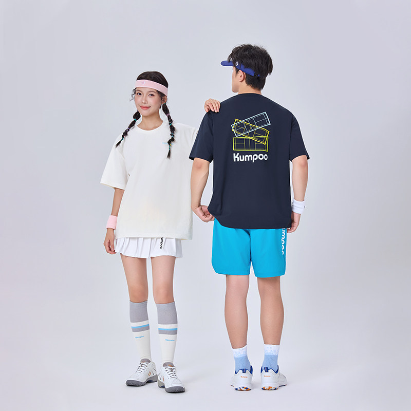 薰风2026新款羽毛球服男女款吸汗速干透气训练短袖熏风运动文化衫,淘宝优惠券,粉丝福利购,淘宝优惠卷