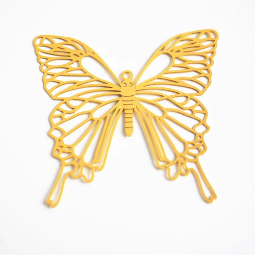 Медный чехол для телефона с бабочкой ручной работы, набор материалов, комплект, поделки ручной работы