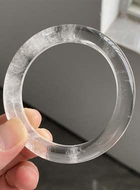 天然手镯雄富珠宝白水晶女